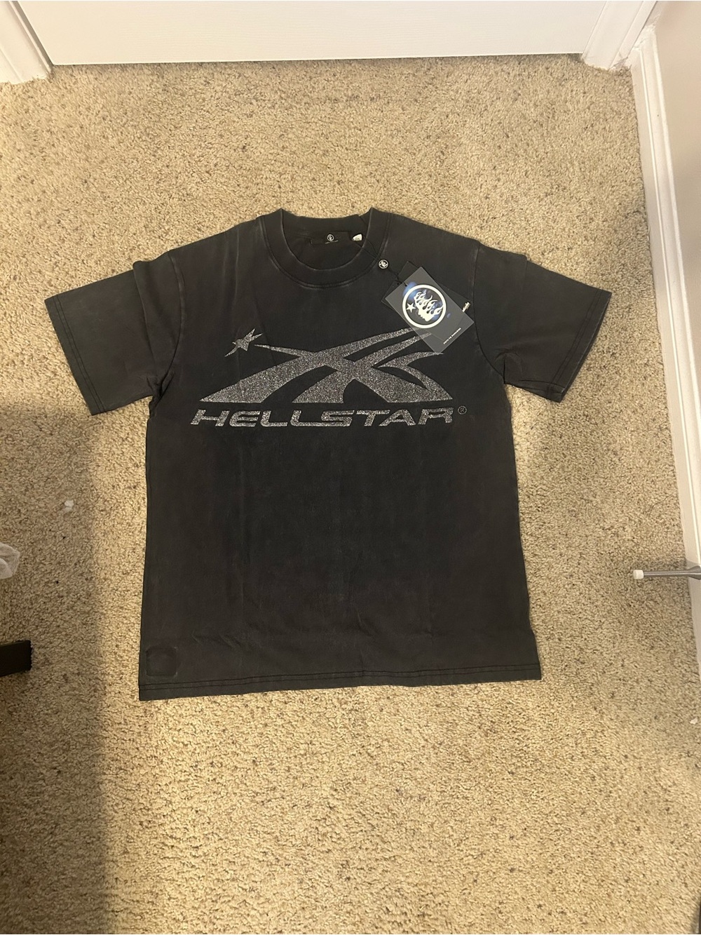 Hellystar Graphic Logo Tee - Black